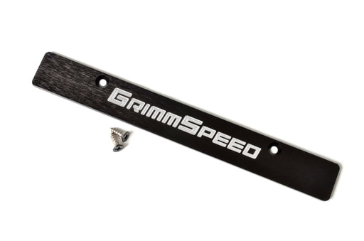 GrimmSpeed 06-14 Subaru Impreza/WRX/STi License Plate Delete Plate - Premium License Plate Relocation from GrimmSpeed - Just $40! Shop now at WinWithDom INC. - DomTuned