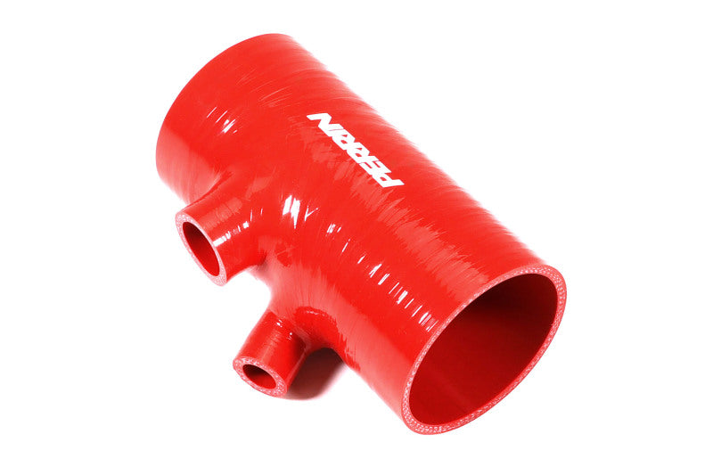 Perrin 2022+ Subaru WRX Red 3in Turbo Inlet Hose w/ Nozzle (Short) - Premium Hoses from Perrin Performance - Just $199.75! Shop now at WinWithDom INC. - DomTuned