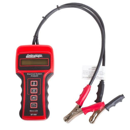 Autometer Battery Tester 6/12/24V Autogage - Premium Tools from AutoMeter - Just $536.87! Shop now at WinWithDom INC. - DomTuned