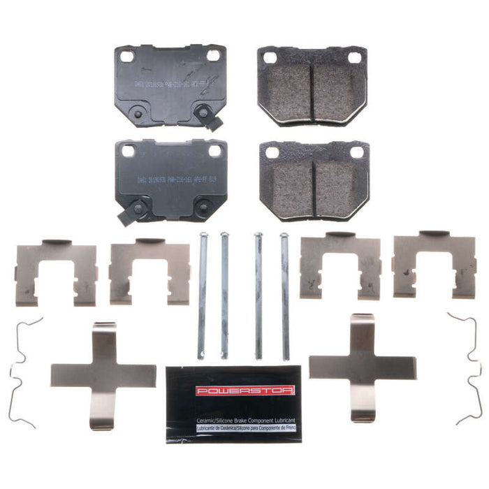 Power Stop 90-96 Nissan 300ZX Rear Z23 Evolution Sport Brake Pads w/Hardware - Premium Brake Pads - Performance from PowerStop - Just $53.33! Shop now at WinWithDom INC. - DomTuned