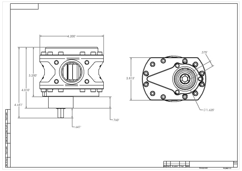 Aeromotive Spur Gear Fuel Pump - 3/8in Hex - 1.20 Gear - 25gpm - Premium Fuel Systems from Aeromotive - Just $2249.95! Shop now at WinWithDom INC. - DomTuned