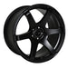 Enkei T6S 17x8 35mm Offset 5x114.3 Bolt Pattern 72.6 Bore Matte Black Wheel - Premium Wheels - Cast from Enkei - Just $283! Shop now at WinWithDom INC. - DomTuned