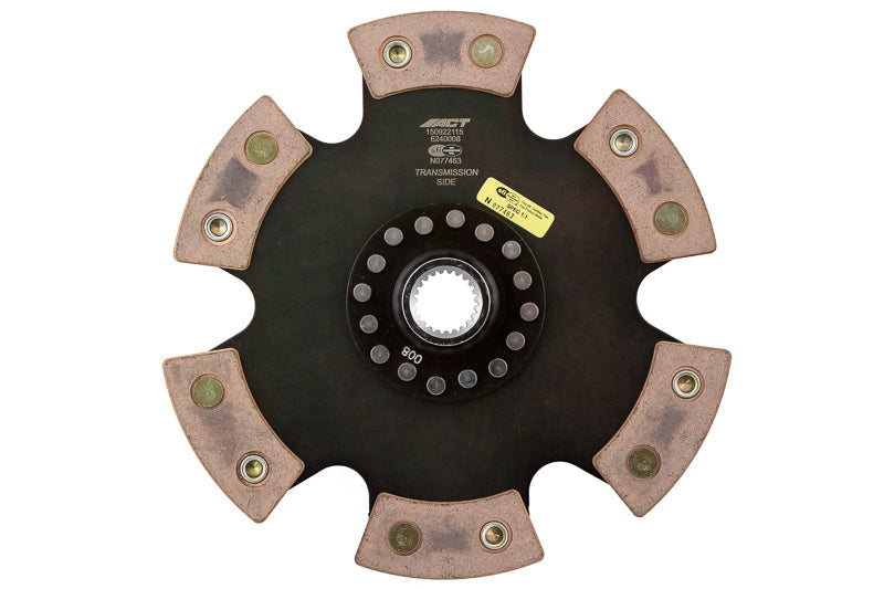 ACT 2009 Mitsubishi Lancer 6 Pad Rigid Race Disc - Premium Clutch Discs from ACT - Just $165! Shop now at WinWithDom INC. - DomTuned