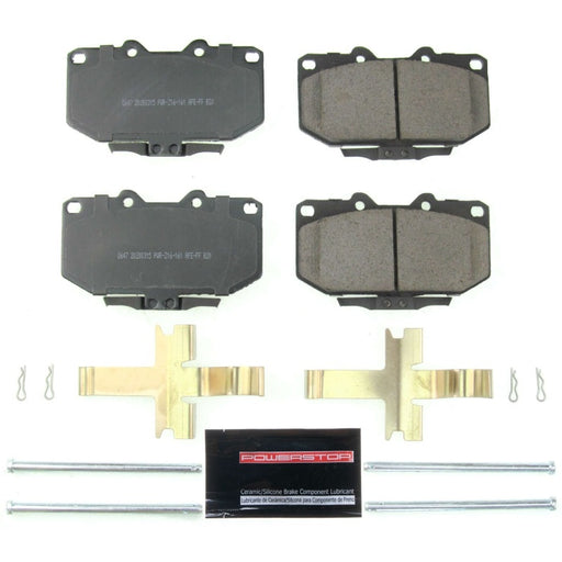 Power Stop 89-96 Nissan 300ZX Front Z23 Evolution Sport Brake Pads w/Hardware - Premium Brake Pads - Performance from PowerStop - Just $67.40! Shop now at WinWithDom INC. - DomTuned