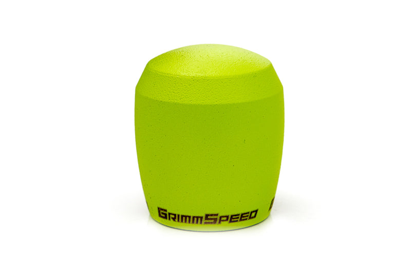 GrimmSpeed Stubby Shift Knob Stainless Steel - Subaru 5 and 6 Speed Manual Transmission - Neon Green - Premium Shift Knobs from GrimmSpeed - Just $69! Shop now at WinWithDom INC. - DomTuned