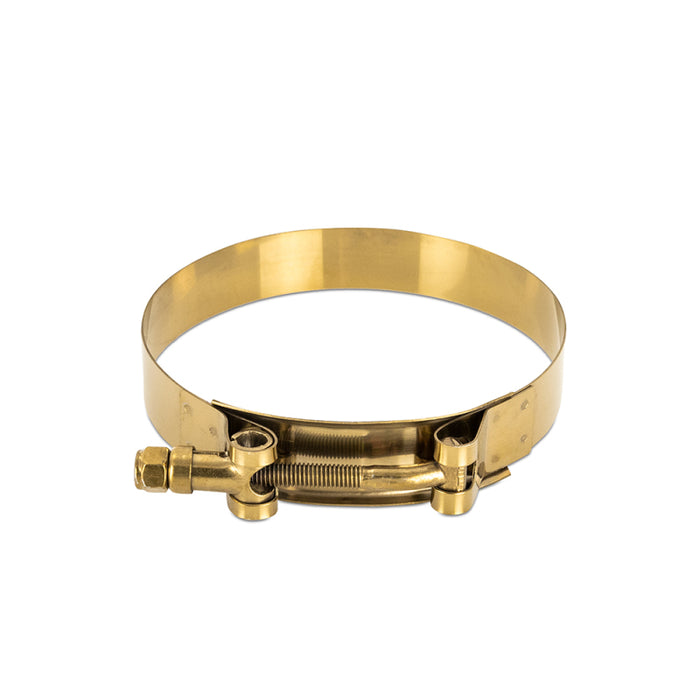 Mishimoto 2 Inch Stainless Steel T-Bolt Clamps - Gold - Premium Clamps from Mishimoto - Just $8.95! Shop now at WinWithDom INC. - DomTuned