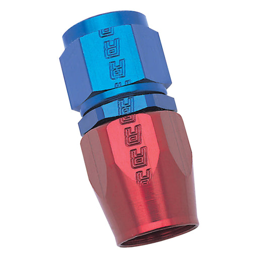 Russell Performance -6 AN Red/Blue Straight Full Flow Hose End - Premium Fittings from Russell - Just $8.06! Shop now at WinWithDom INC. - DomTuned