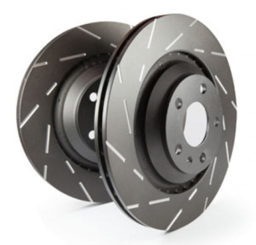 EBC 17-22 Honda Civic Type-R (FK-8) USR Slotted Rear Rotors - Premium Brake Rotors - Slotted from EBC - Just $250.48! Shop now at WinWithDom INC. - DomTuned