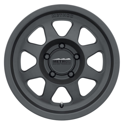 Method MR701 16x8 0mm Offset 5x120 72.6mm CB Matte Black Wheel - Premium Wheels - Cast from Method Wheels - Just $299! Shop now at WinWithDom INC. - DomTuned
