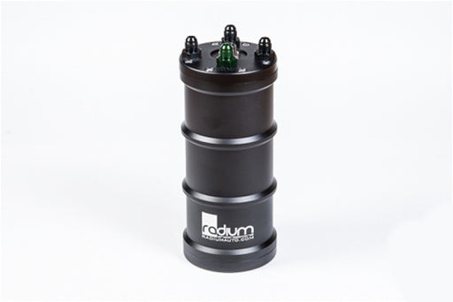 Radium Engineering Pumpless Single 10AN Center Pick-Up High Volume Fuel Surge Tank - Premium Surge Tanks from Radium Engineering - Just $398.95! Shop now at WinWithDom INC. - DomTuned