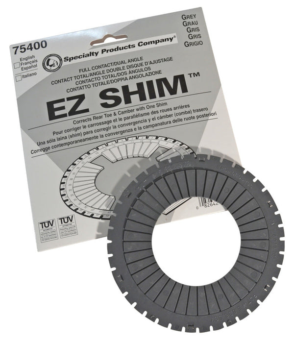 SPC Performance EZ Shim Dual Angle Camber/Toe Shim (Grey) - Premium Alignment Kits from SPC Performance - Just $9.49! Shop now at WinWithDom INC. - DomTuned