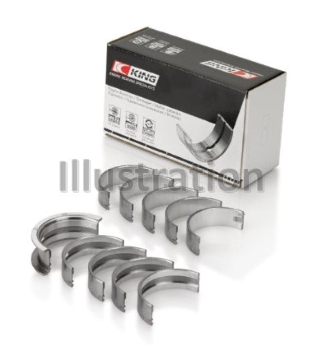 King 91-04 Nissan 146CI/2.4L KA24DE L4 / 89-97 146CI/2.4L KA24E L4  (Size +0.25) Main Bearing Set - Premium Bearings from King Engine Bearings - Just $51.54! Shop now at WinWithDom INC. - DomTuned