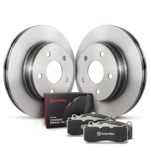 Brembo OE 06-08 Toyota RAV4 Front Disc Brake Kit - Premium Brake Rotors - OE from Brembo OE - Just $268.85! Shop now at WinWithDom INC. - DomTuned