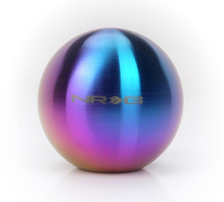 NRG Neochrome Titanium Round Shifter Heavy Weight - Premium Shift Knobs from NRG - Just $40! Shop now at WinWithDom INC. - DomTuned