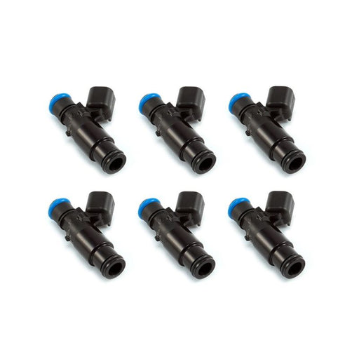 Injector Dynamics ID1050X Injectors 14mm (Black) Adaptor Bottom (Set of 6) - Premium Fuel Injector Sets - 6Cyl from Injector Dynamics - Just $819! Shop now at WinWithDom INC. - DomTuned