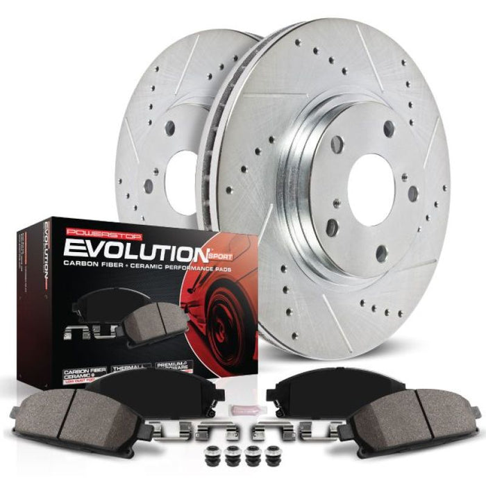 Power Stop 11-14 Chrysler 200 Rear Z23 Evolution Sport Brake Kit - Premium Brake Kits - Performance D&S from PowerStop - Just $209.18! Shop now at WinWithDom INC. - DomTuned