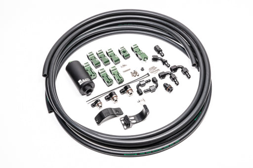 Radium Engineering Late Nissan Fuel Hanger Plumbing Kit Microglass Filter - Premium Fuel Pump Hangers from Radium Engineering - Just $569.95! Shop now at WinWithDom INC. - DomTuned