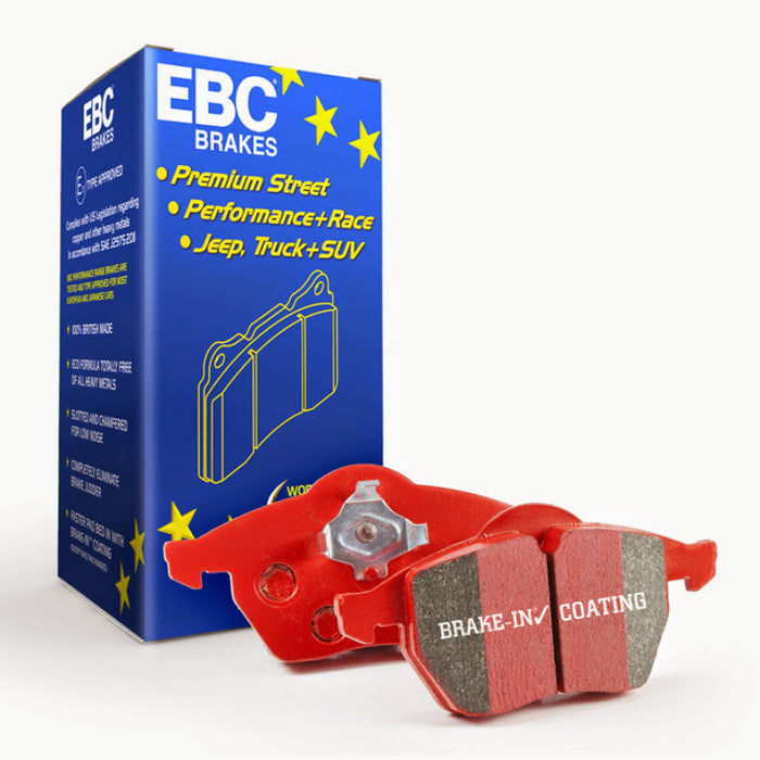 EBC 91-97 Infiniti G20 2.0 Redstuff Front Brake Pads - Premium Brake Pads - Performance from EBC - Just $139.69! Shop now at WinWithDom INC. - DomTuned