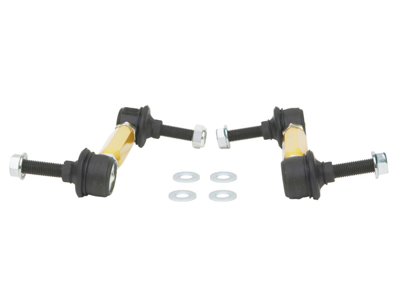 Whiteline Universal Swaybar Link Kit-Heavy Duty Adj Steel Ball w/ 10mm Ball Stud - Premium Sway Bar Endlinks from Whiteline - Just $167.88! Shop now at WinWithDom INC. - DomTuned