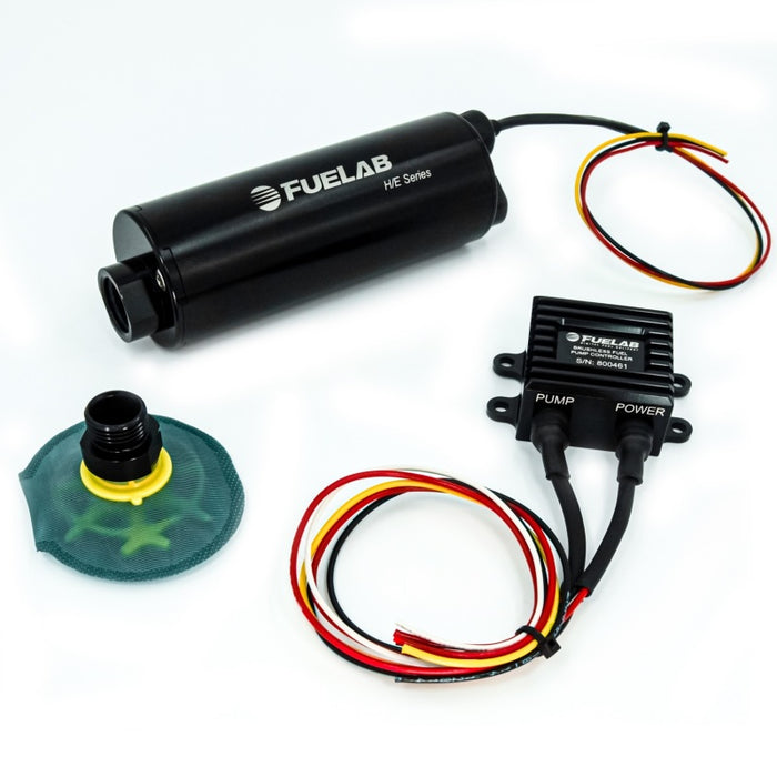 Fuelab In-Tank Twin Screw Brushless Fuel Pump Kit w/Remote Mount Controller/65 Micron - 1100 LPH - Premium Fuel Pumps from Fuelab - Just $1499! Shop now at WinWithDom INC. - DomTuned