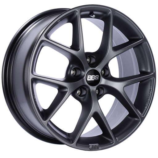 BBS SR 17x7.5 5x112 ET45 Satin Grey Wheel -82mm PFS/Clip Required - Premium Wheels - Cast from BBS - Just $311! Shop now at WinWithDom INC. - DomTuned