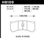 Hawk Alcon TA-6 / AP Racing CP5060-2/3/4/5ST / AP Racing CP5555 HPS 5.0 Street Brake Pads - Premium Brake Pads - Performance from Hawk Performance - Just $242.99! Shop now at WinWithDom INC. - DomTuned