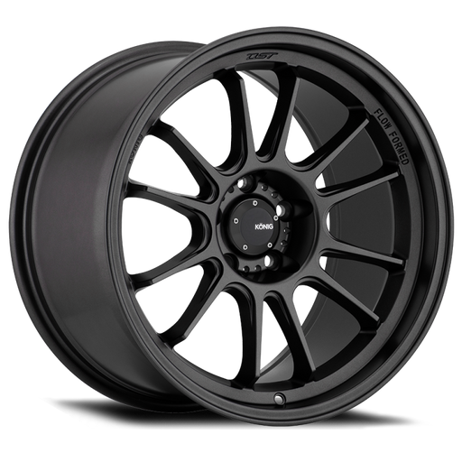 Konig Hypergram 18x10.5 5x114.3 ET25 Matte Black - Premium Wheels - Cast from Konig - Just $301.20! Shop now at WinWithDom INC. - DomTuned