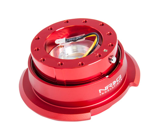 NRG Quick Release Kit Gen 2.8 - Red / Red Ring - Premium Quick Release Adapters from NRG - Just $145! Shop now at WinWithDom INC. - DomTuned