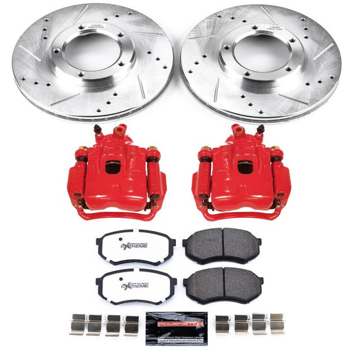 Power Stop 95-04 Toyota Tacoma Front Z36 Truck & Tow Brake Kit w/Calipers - Premium Brake Kits - Performance D&S from PowerStop - Just $472.93! Shop now at WinWithDom INC. - DomTuned