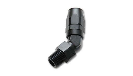 Vibrant -10AN Male NPT 45Degree Hose End Fitting - 3/8 NPT - Premium Fittings from Vibrant - Just $27.99! Shop now at WinWithDom INC. - DomTuned