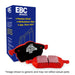 EBC 91-97 Infiniti G20 2.0 Redstuff Front Brake Pads - Premium Brake Pads - Performance from EBC - Just $139.69! Shop now at WinWithDom INC. - DomTuned