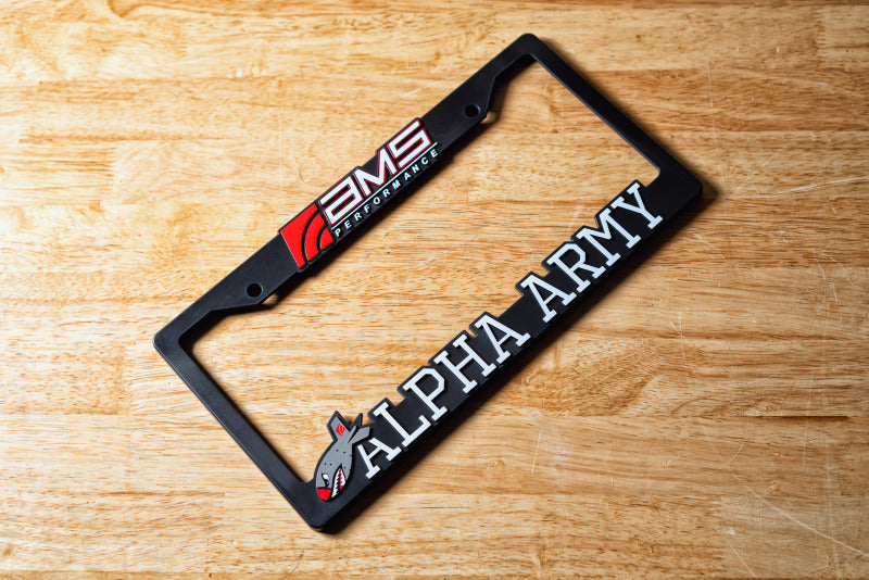 AMS Performance AMS / Alpha Army License Plate Frame - Premium License Frame from AMS - Just $4.80! Shop now at WinWithDom INC. - DomTuned