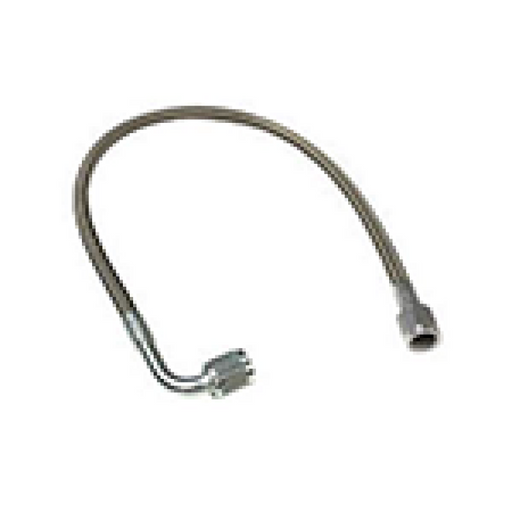 Fragola -4AN PFTE Ext Black Hose Assembly Straight x 90 Degree 24in - Premium Brake Line Kits from Fragola - Just $64.09! Shop now at WinWithDom INC. - DomTuned