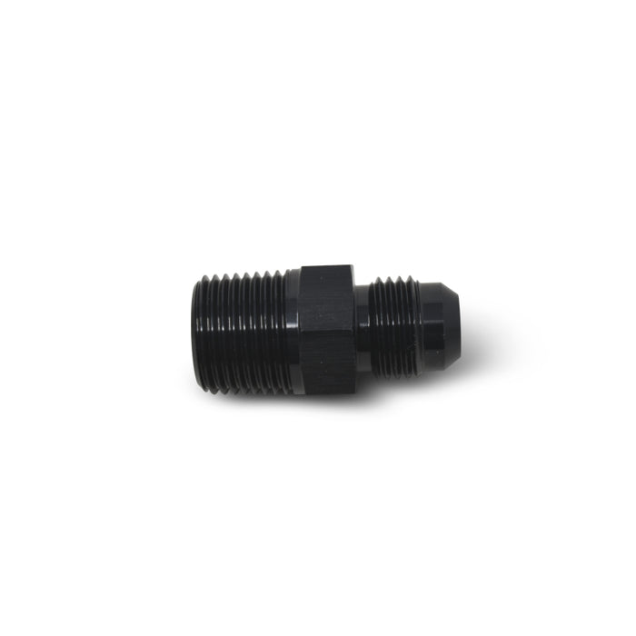 Russell Performance -8 AN to 1/2in NPT Straight Flare to Pipe (Black) - Premium Fittings from Russell - Just $4.95! Shop now at WinWithDom INC. - DomTuned