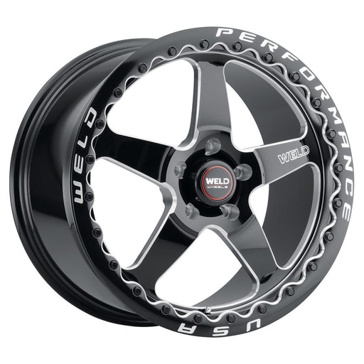 Weld S156 15x10 Ventura 6 Drag 6x139.7 ET38 BS7.00 Gloss BLK MIL DIA 106.1 - Premium Wheels - Cast from Weld - Just $380! Shop now at WinWithDom INC. - DomTuned