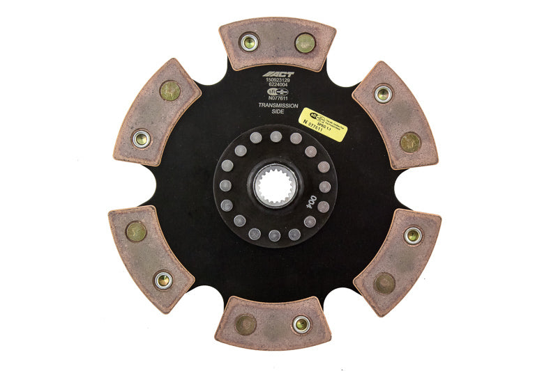 ACT 1995 Eagle Talon 6 Pad Rigid Race Disc - Premium Clutch Discs from ACT - Just $165! Shop now at WinWithDom INC. - DomTuned