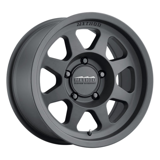 Method MR701 16x8 0mm Offset 5x120 72.6mm CB Matte Black Wheel - Premium Wheels - Cast from Method Wheels - Just $299! Shop now at WinWithDom INC. - DomTuned