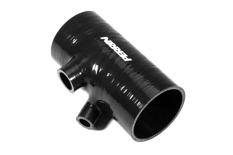 Perrin 2022+ Subaru WRX Black 3in Turbo Inlet Hose w/ Nozzle (Short) - Premium Hoses from Perrin Performance - Just $199.75! Shop now at WinWithDom INC. - DomTuned