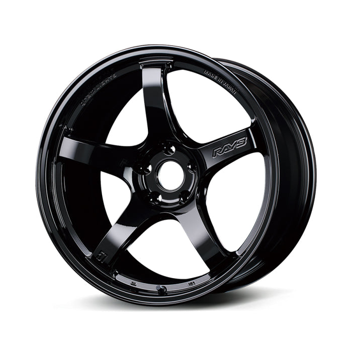Gram Lights 57CR 18x10.5 +22 5x114.3 Gloss Black Wheel - Premium Wheels - Cast from Gram Lights - Just $528.88! Shop now at WinWithDom INC. - DomTuned