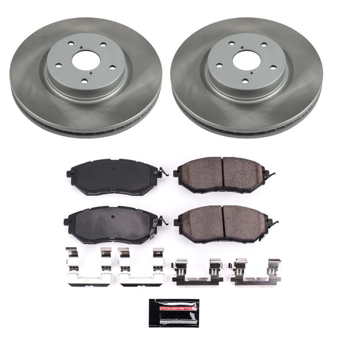 Power Stop 15-21 Subaru WRX Front Semi-Coated Rotor Kit - Premium Brake Kits - Performance Blank from PowerStop - Just $276.82! Shop now at WinWithDom INC. - DomTuned