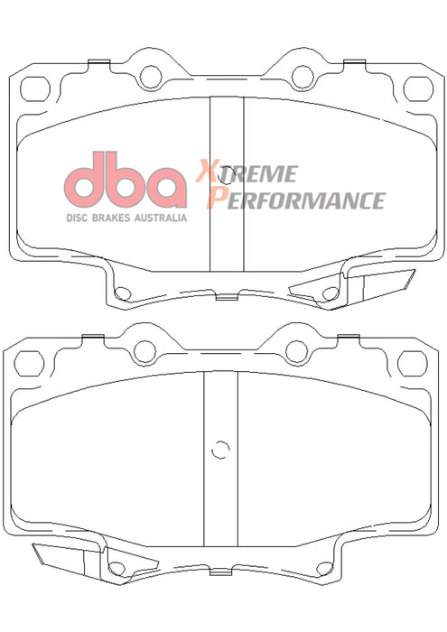 DBA 91-96 Toyota Land Cruiser XP650 Front Brake Pads - Premium Brake Pads - Performance from DBA - Just $148.72! Shop now at WinWithDom INC. - DomTuned
