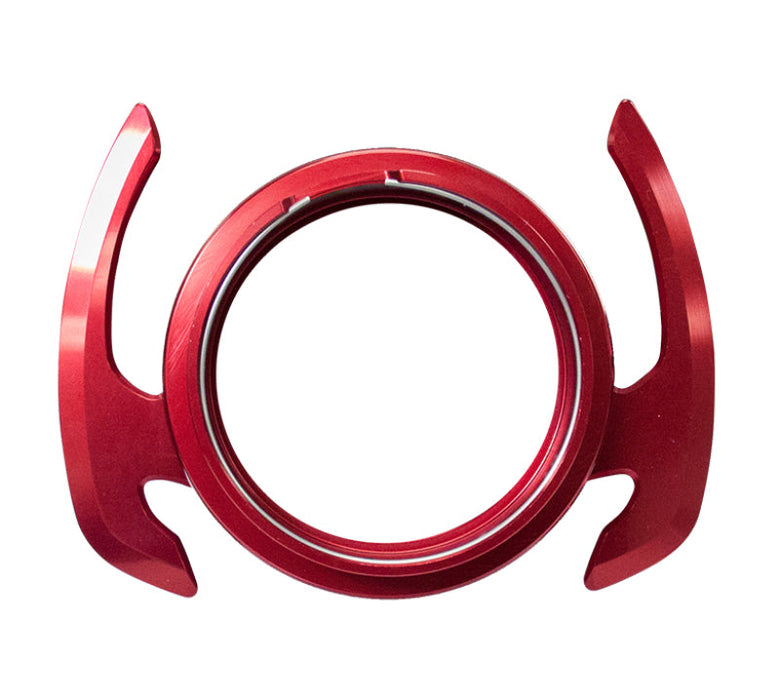 NRG Quick Release Kit Gen 4.0 - Red Body / Red Ring w/ Handles - Premium Quick Release Adapters from NRG - Just $176! Shop now at WinWithDom INC. - DomTuned