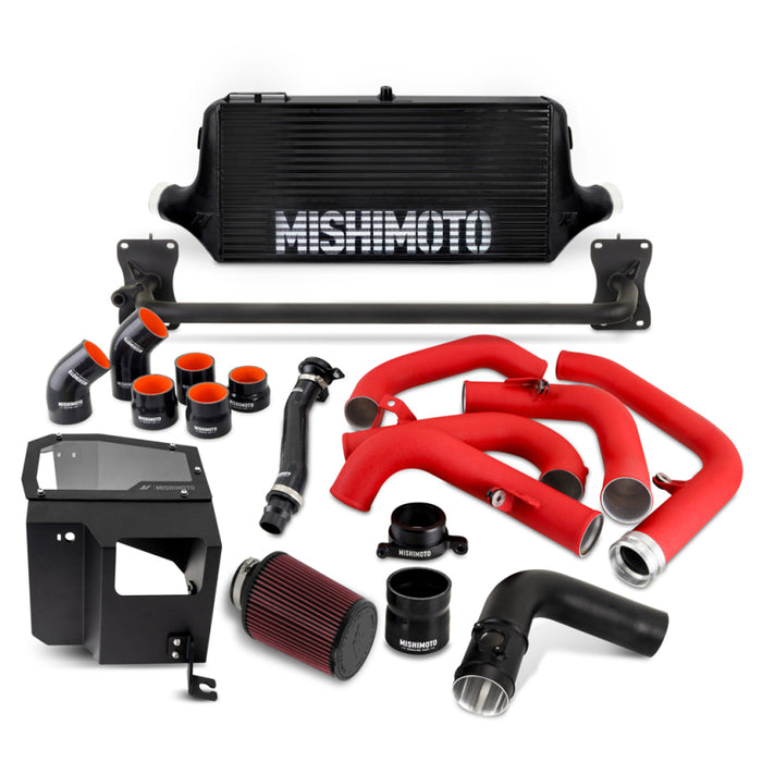 Mishimoto 2022+ WRX Intercooler Kit W/ Intake BK Core WRD Pipes - Premium Intercooler Kits from Mishimoto - Just $1709.95! Shop now at WinWithDom INC. - DomTuned