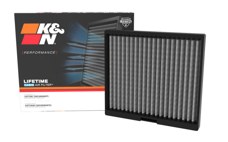 K&N 09-22 Nissan 370Z 3.7L V6 Lifetime Washable Cabin Air Filter - Premium Cabin Air Filters from K&N Engineering - Just $44.99! Shop now at WinWithDom INC. - DomTuned