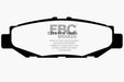 EBC 93-97 Lexus GS300 3.0 Yellowstuff Rear Brake Pads - Premium Brake Pads - Performance from EBC - Just $107.21! Shop now at WinWithDom INC. - DomTuned