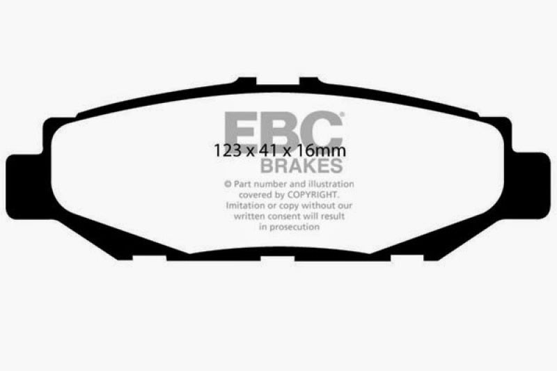 EBC 93-97 Lexus GS300 3.0 Greenstuff Rear Brake Pads - Premium Brake Pads - Performance from EBC - Just $96.48! Shop now at WinWithDom INC. - DomTuned