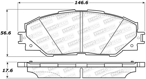 StopTech Street Brake Pads - Premium Brake Pads - OE from Stoptech - Just $98.34! Shop now at WinWithDom INC. - DomTuned