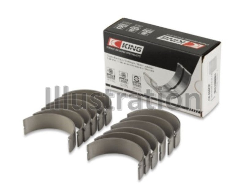 King Nissan VQ35HR / VQ37HR (Size 0.5) Connecting Rod Bearing Set - Premium Bearings from King Engine Bearings - Just $85.69! Shop now at WinWithDom INC. - DomTuned