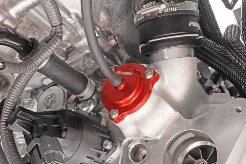 Perrin 2022+ Subaru WRX Diverter Valve - Red - Premium Blow Off Valves from Perrin Performance - Just $159.80! Shop now at WinWithDom INC. - DomTuned