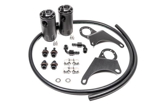 Radium Engineering Mitsubishi Evo 8-9 Dual Catch Can Kit Fluid Lock - Premium Oil Catch Cans from Radium Engineering - Just $389.45! Shop now at WinWithDom INC. - DomTuned
